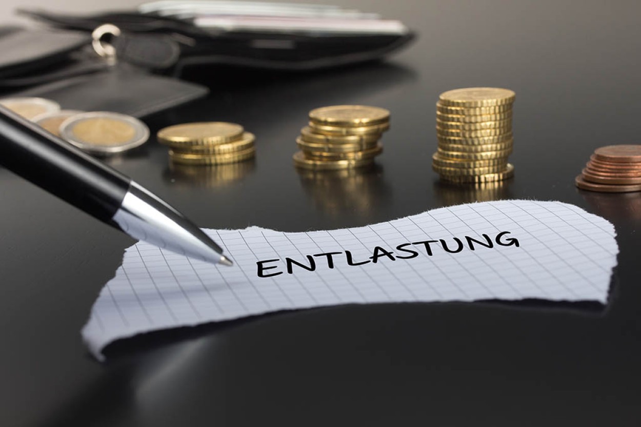 Sofortige Entlastung der Privatpersonen